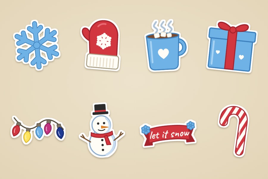 Holiday pack preview